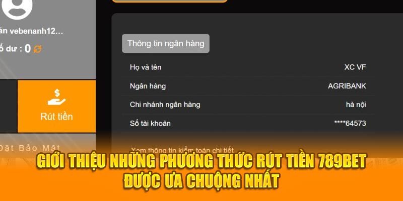 Rút tiền tài khoản